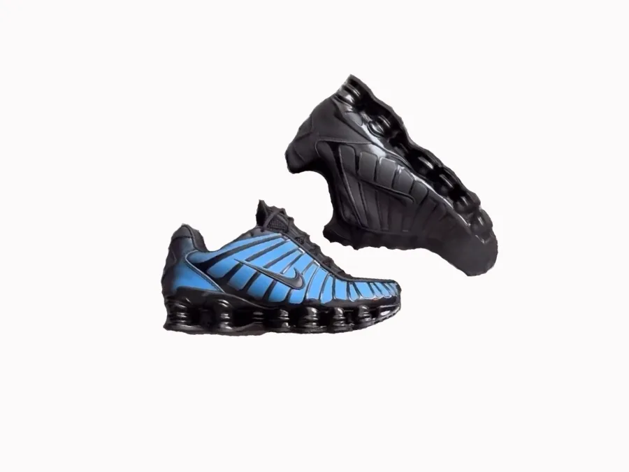 Nike Shox Shoes-Blue color changing