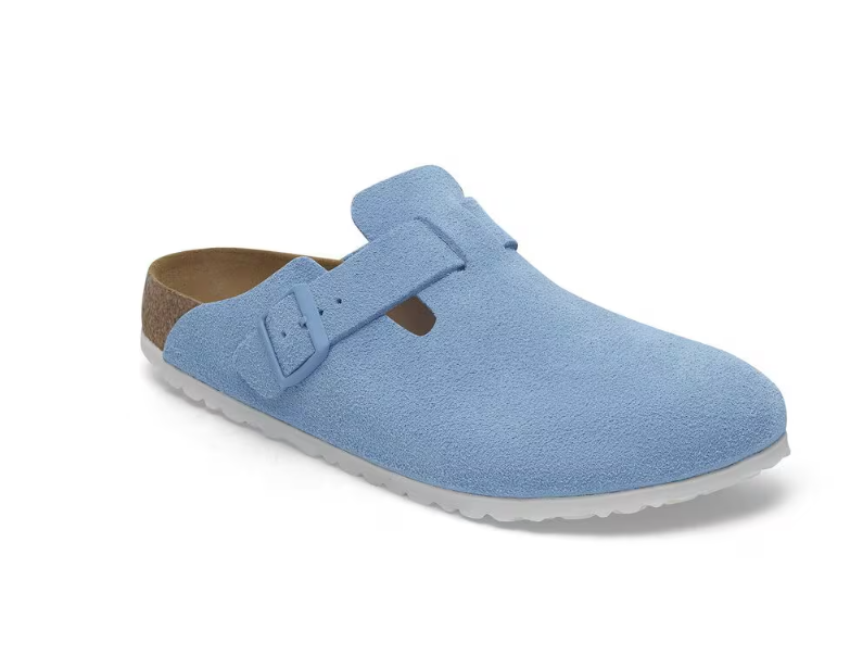Suede Leather – Sky Blue