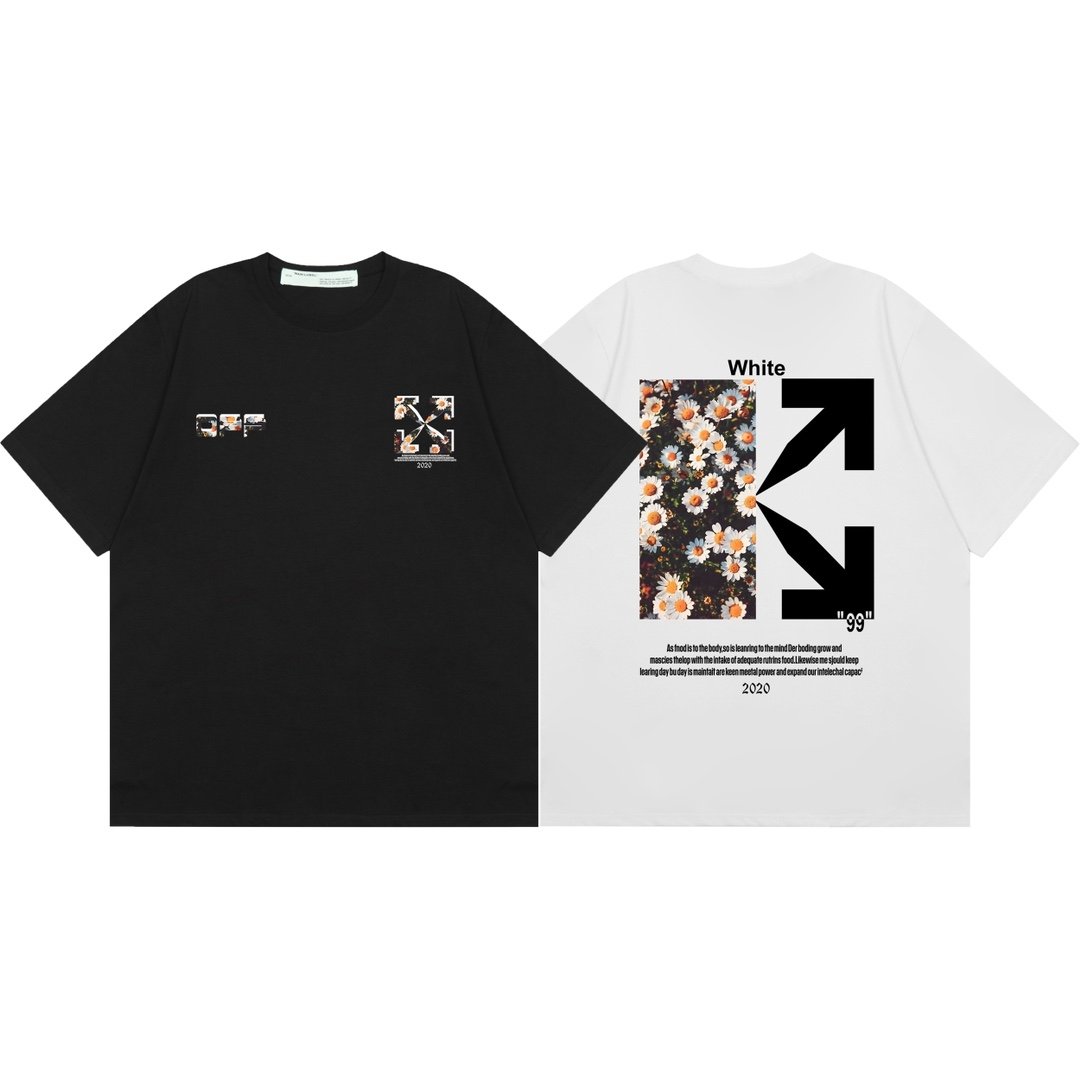 Off White T-Shirt S-XL