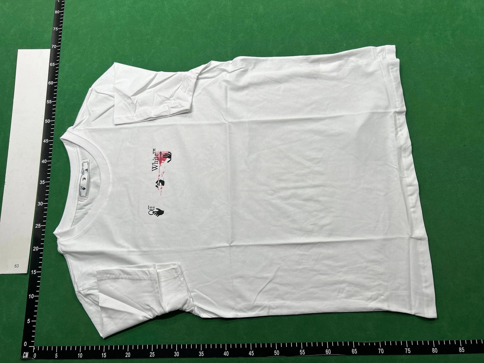 Off White T-Shirt M-XXL - Imagen 4