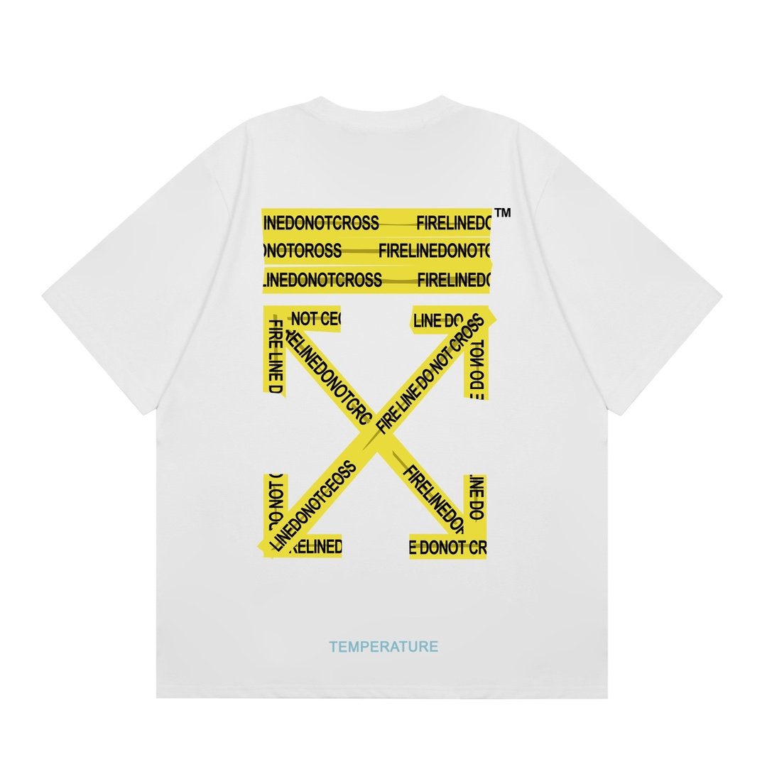 Off White T-Shirt S-XL - Imagen 6