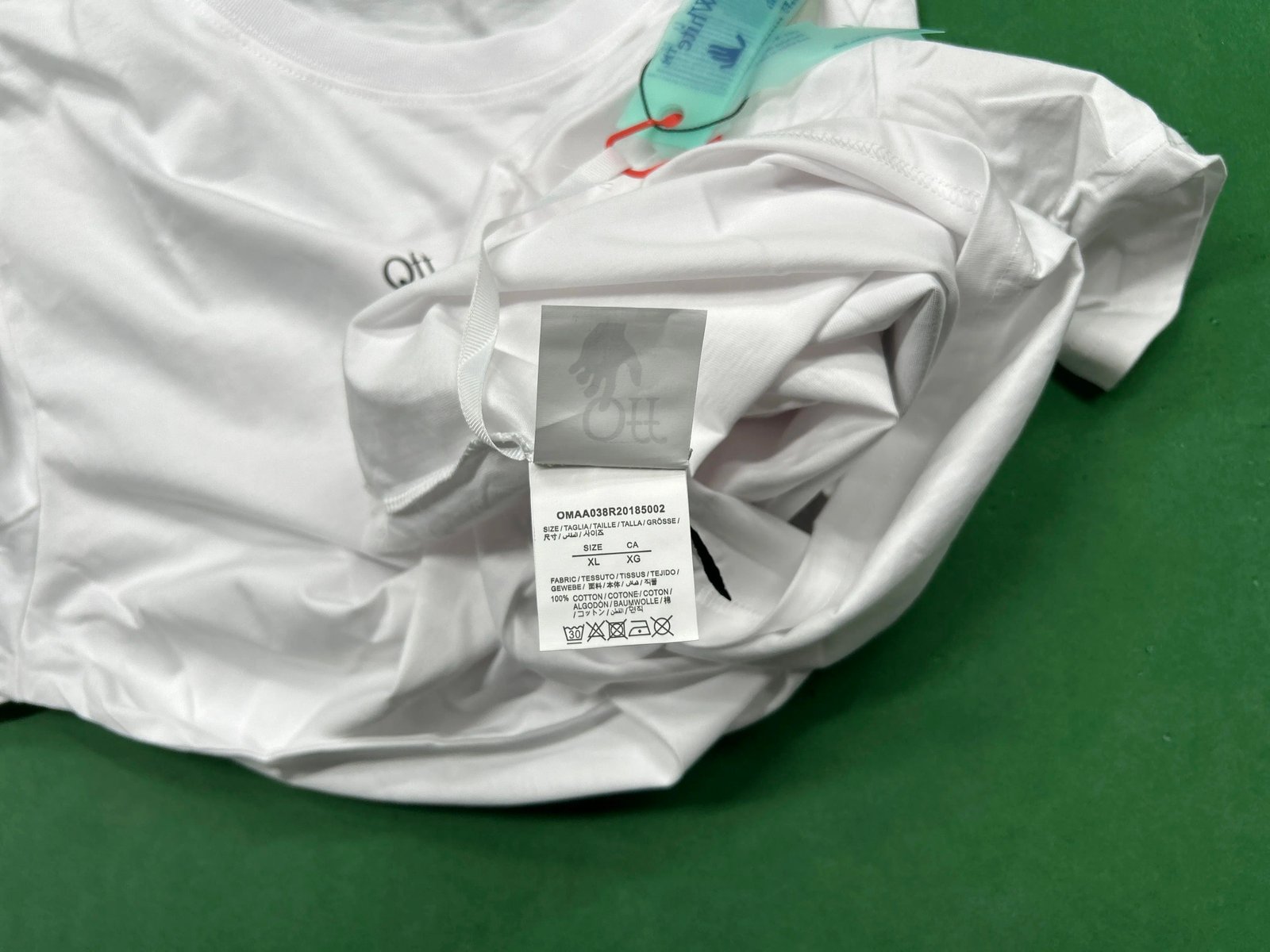 Off White T-Shirt M-XXL - Imagen 5