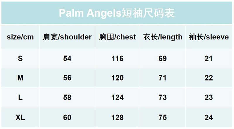 Palm Angels T-Shirt S-XL - Image 2