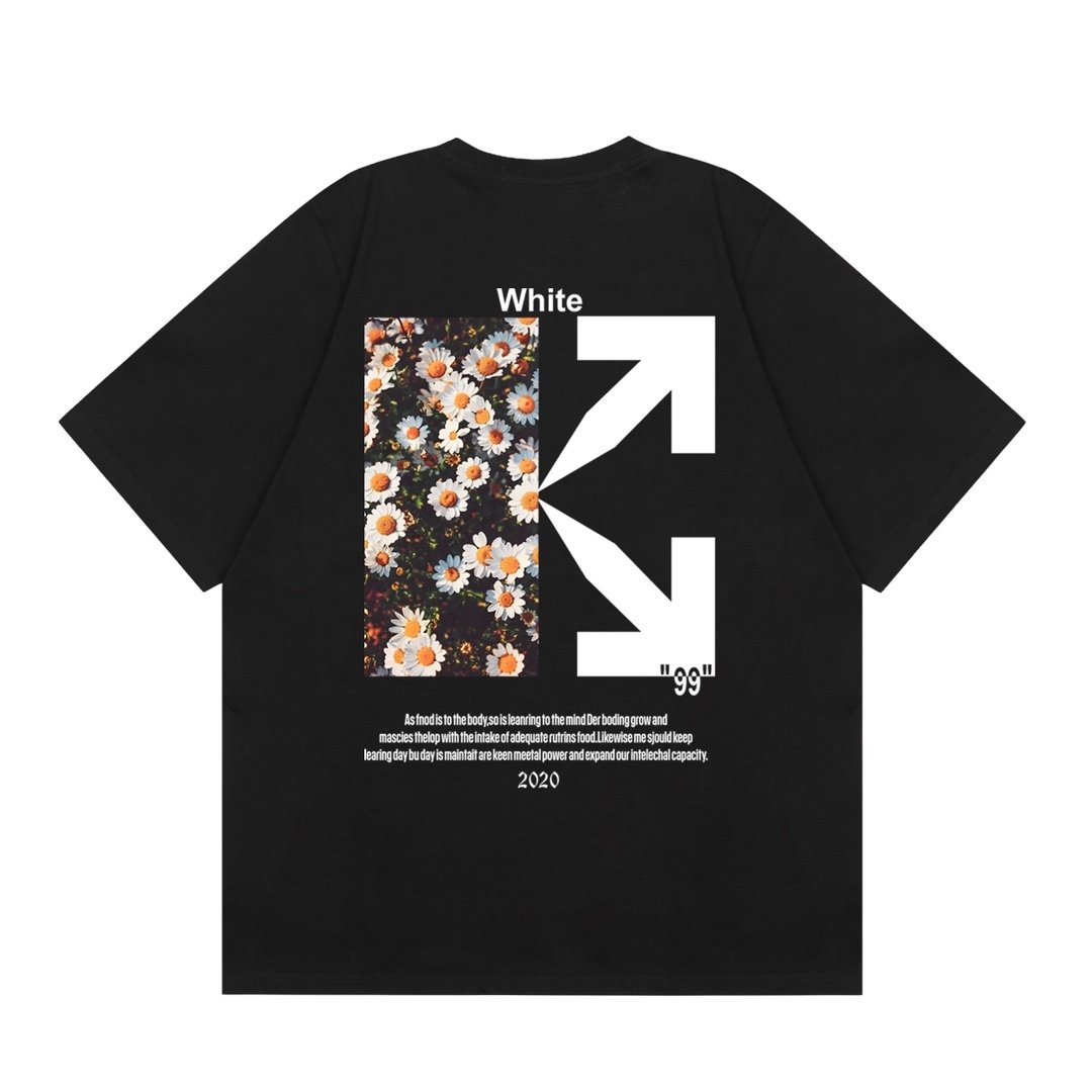 Off White T-Shirt S-XL - Imagen 6