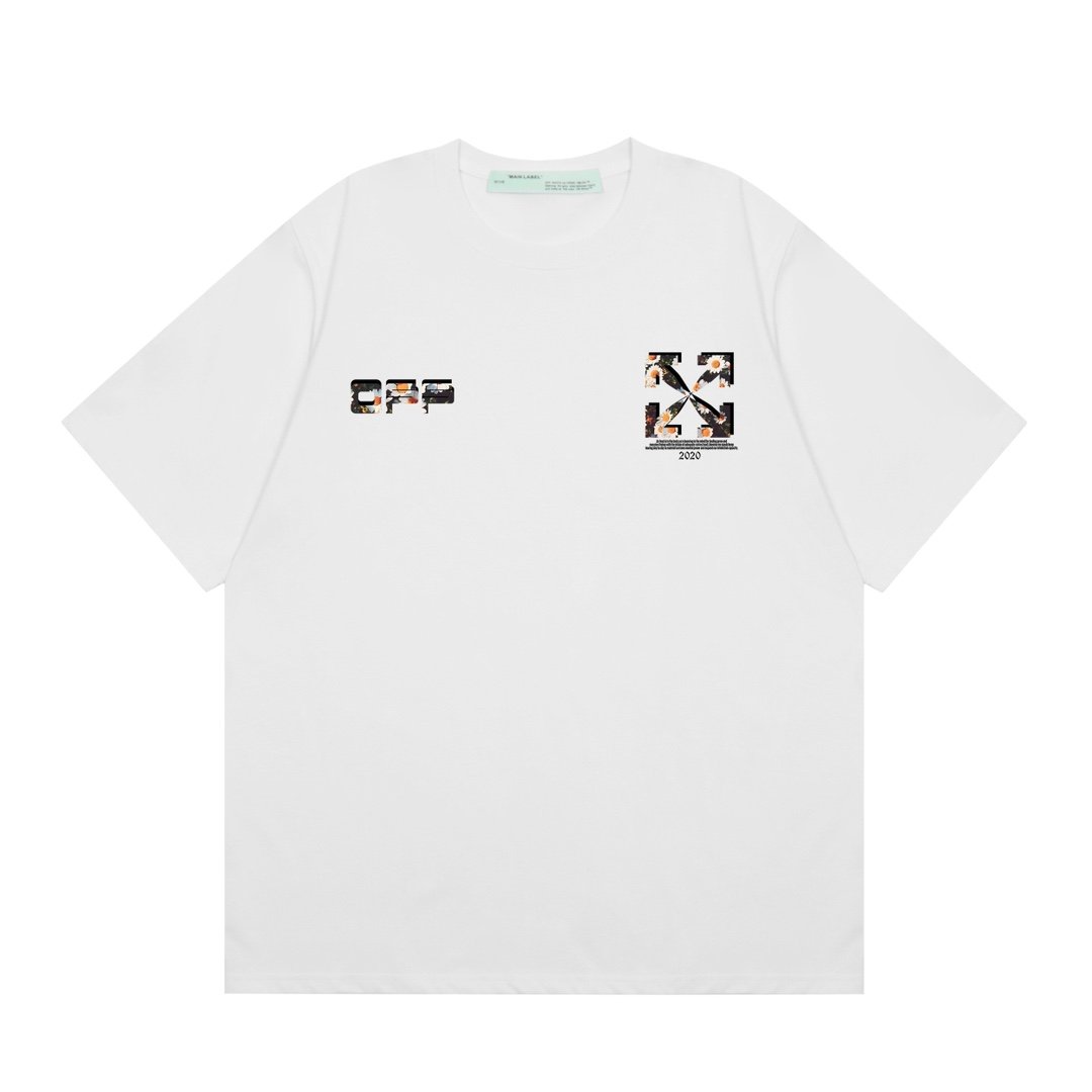 Off White T-Shirt S-XL - Imagen 3