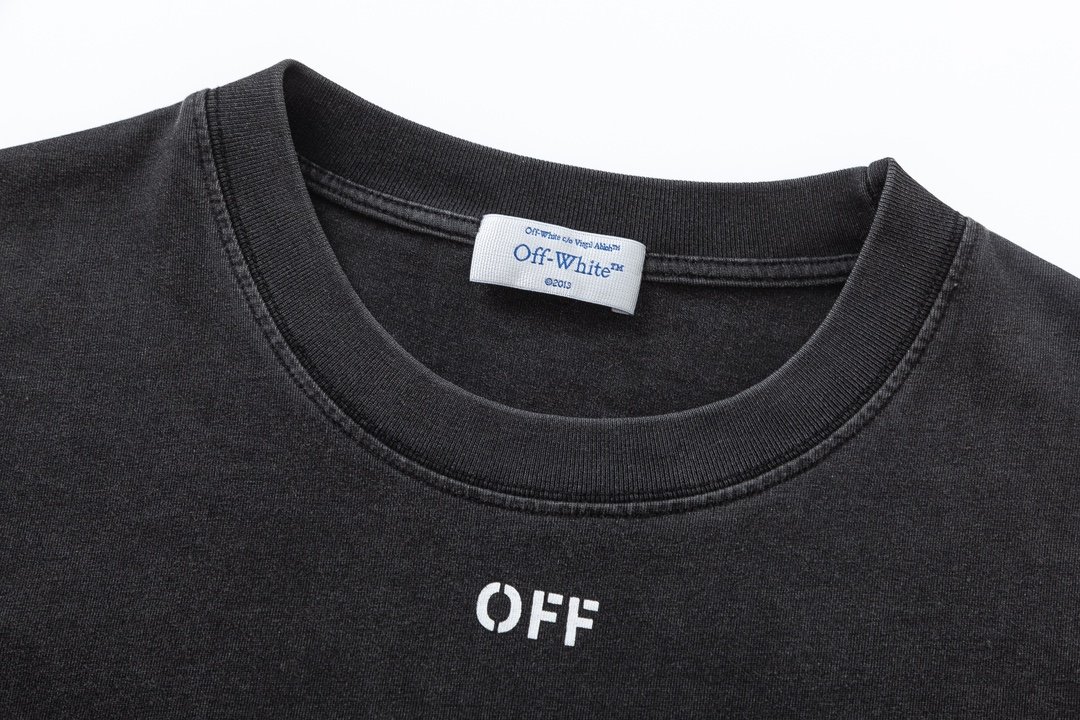 Off White T-Shirt S-XL - Imagine 4