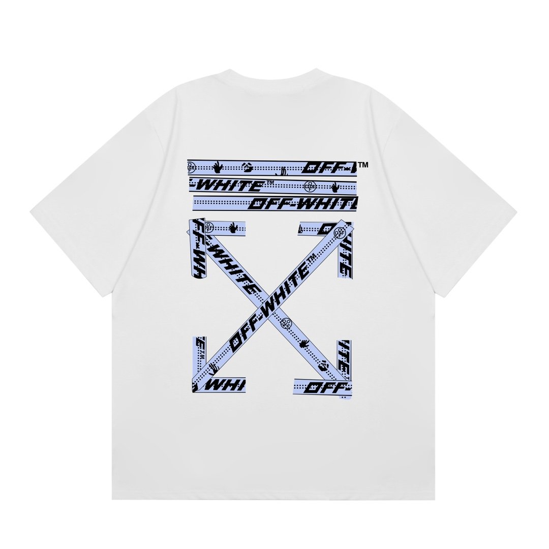 Off White T-Shirt S-XL - Imagen 4