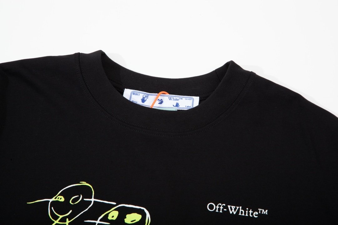 Off White T-Shirt XS-L - Image 3