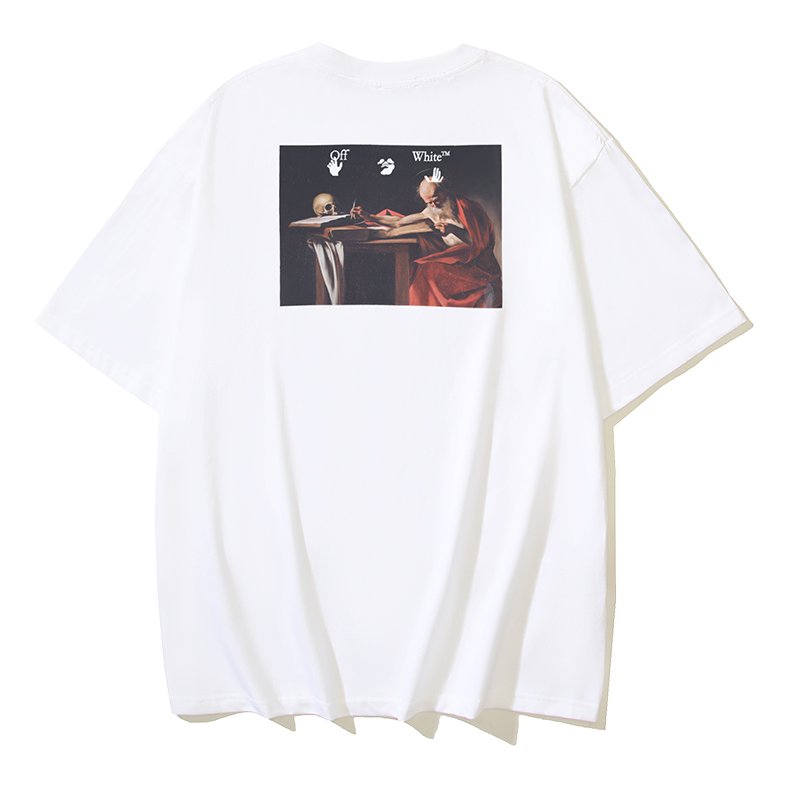 Off White T-Shirt S-XL - Imagen 4