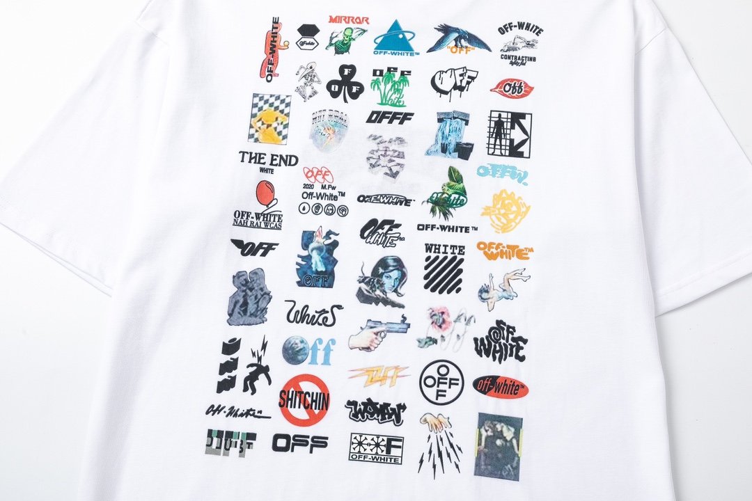 Off White T-Shirt S-XL - Imagem 10