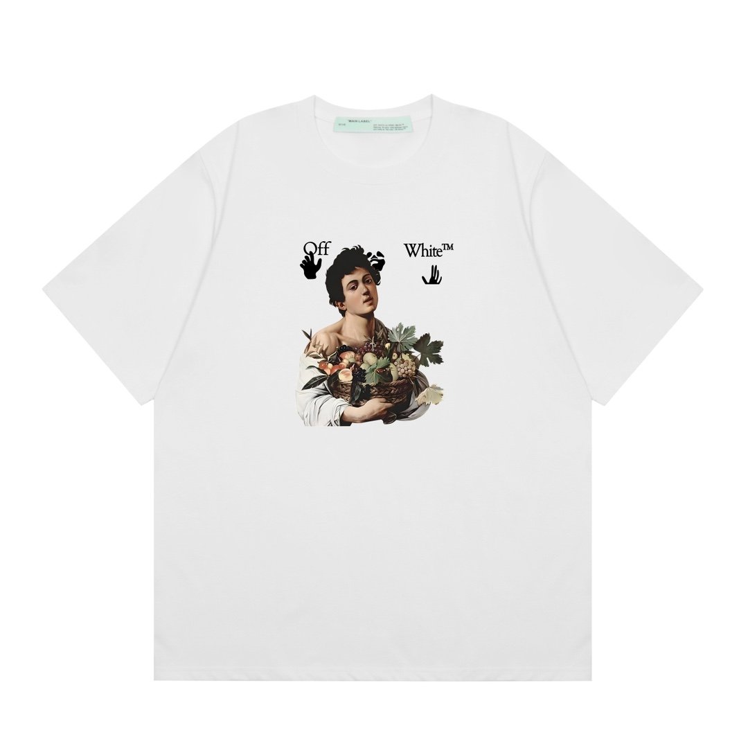 Off White T-Shirt S-XL - Imagen 3