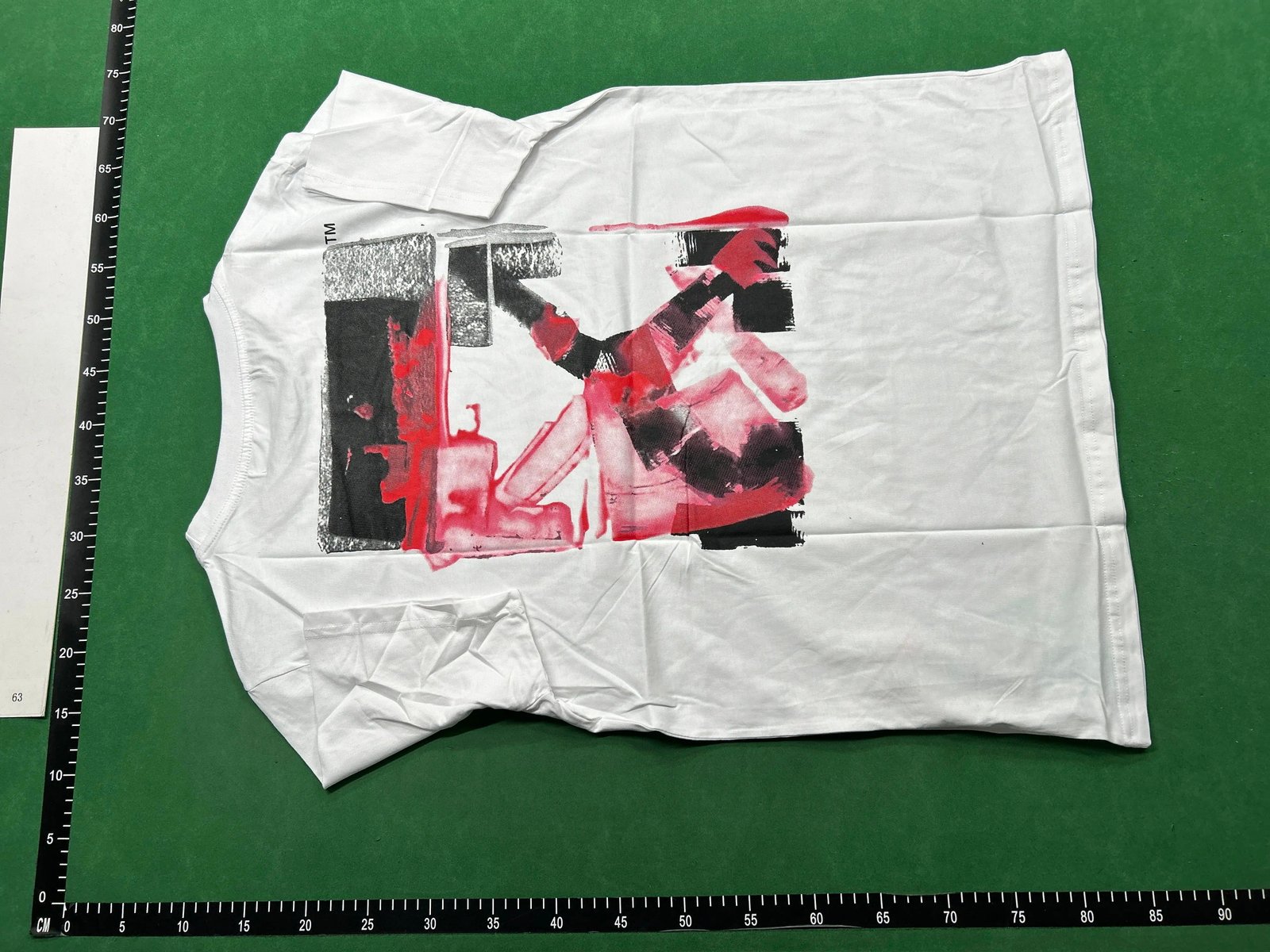 Off White T-Shirt M-XXL - Imagen 3