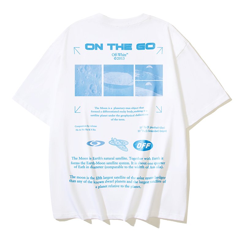 Off White T-Shirt S-XL - Imagen 4