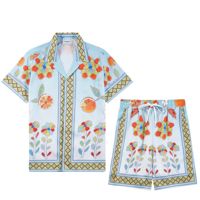Costume Casablanca cu mânecă scurtă M-3XL Casablanca Short Sleeve Suits M-3XL