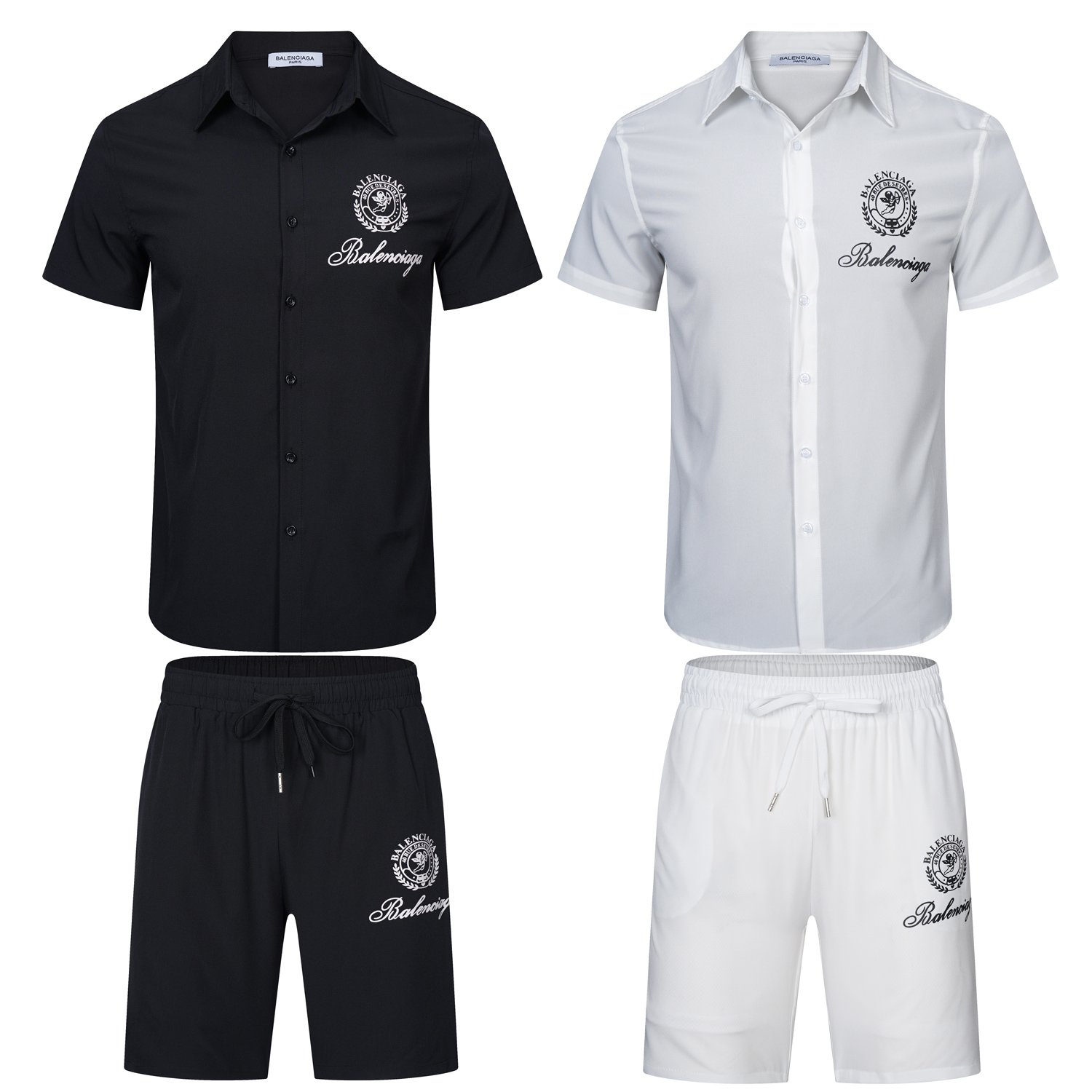 Balenciaga Short Sleeve Suits M-3XL