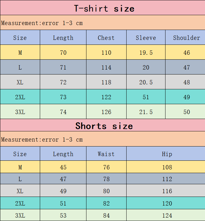 Casablanca Short Sleeve Suits M-3XL - Immagine 2