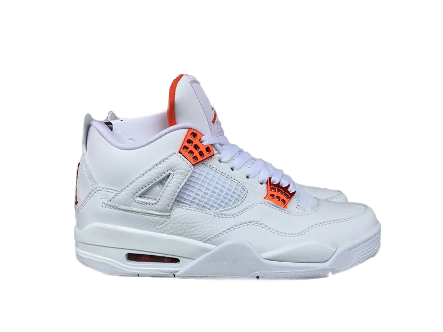 Air Jordan 4 Orange Metallic