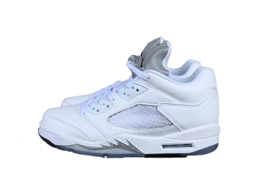 Air Jordan 5 Low GS ¡°White Silver¡±
