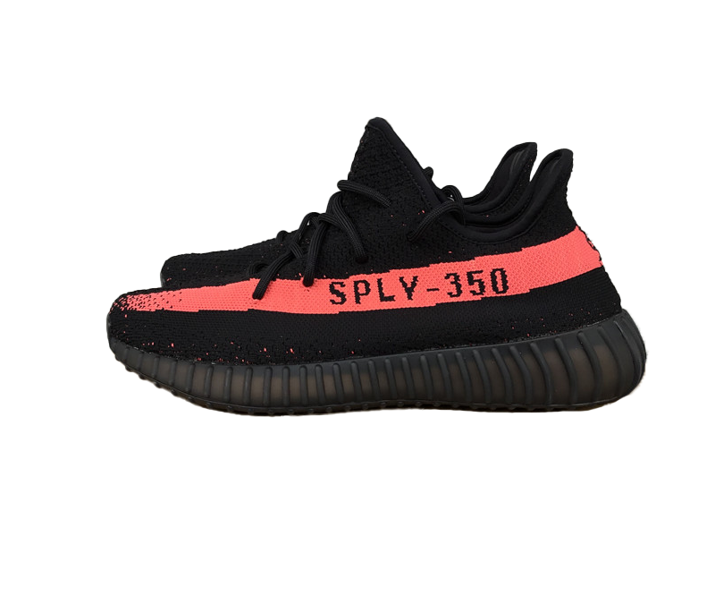 Yeezy 350 Boost V2 Core Black Red Shoes
