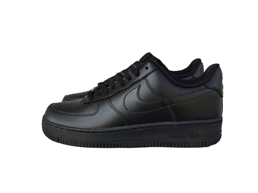 Nike Air Force 1 Low 07 Pantofi negri Nike Air Force 1 Low 07 Black Shoes